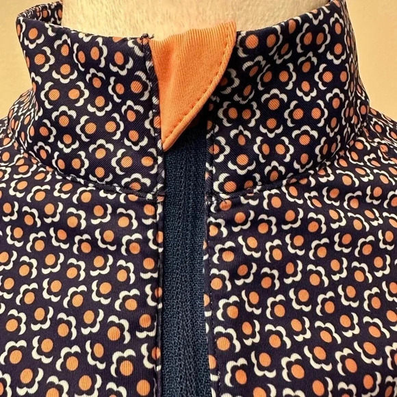 THE PLAYERS Peter Millar Women's Quarter-Zip Raglan Long Sleeve Sun Shirt XS - Picture 8 of 8